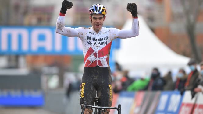 Belgisch bondscoach Vanthourenhout en vader Van der Poel zijn het eens: "Mathieu heeft de beste ...