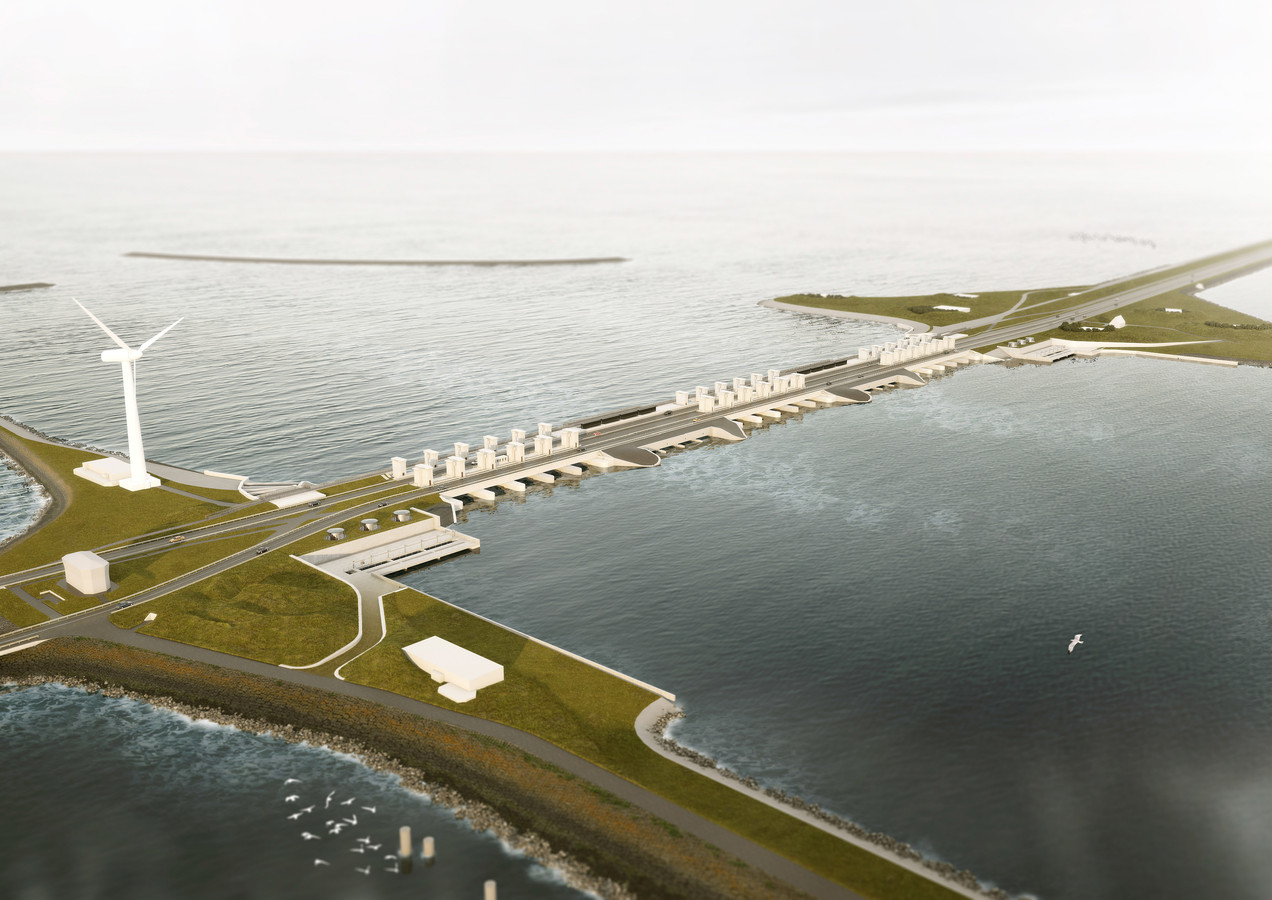 Brussel leent Nederland 330 miljoen euro voor renovatie Afsluitdijk Foto AD.nl