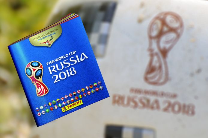Het WK2018-Panini-boek.