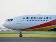 Een toestel van Air Belgium.