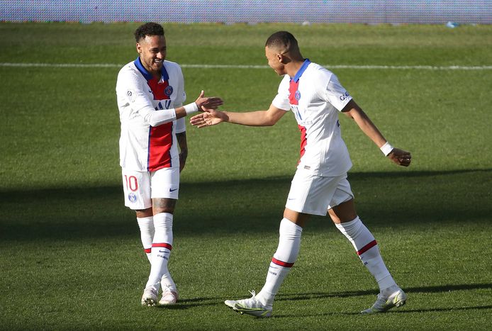 Neymar en Mbappé.