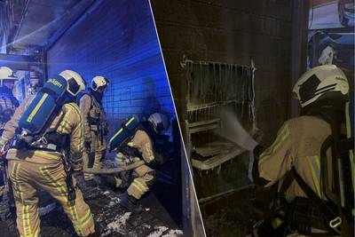 Incendie dans un carwash à Anderlecht: une femme bloquée sur son balcon sauvée par les pompiers