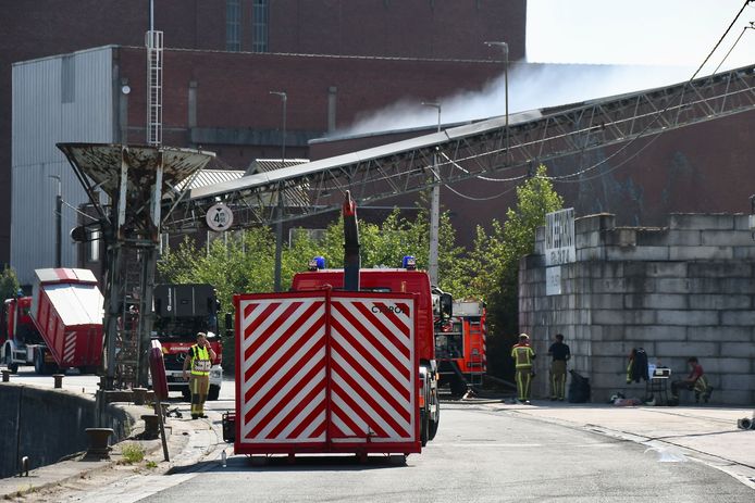 De schade na de brand bij Sidegro in Roeselare is immens. Twee loodsen zijn compleet vernield, een derde liep zo'n grote schade op dat ze ook onbruikbaar is. Vrijdagvoormiddag steeg nog altijd rook op uit de getroffen loodsen.