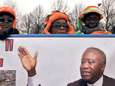 Manifestation à La Haye pour la libération de Gbagbo