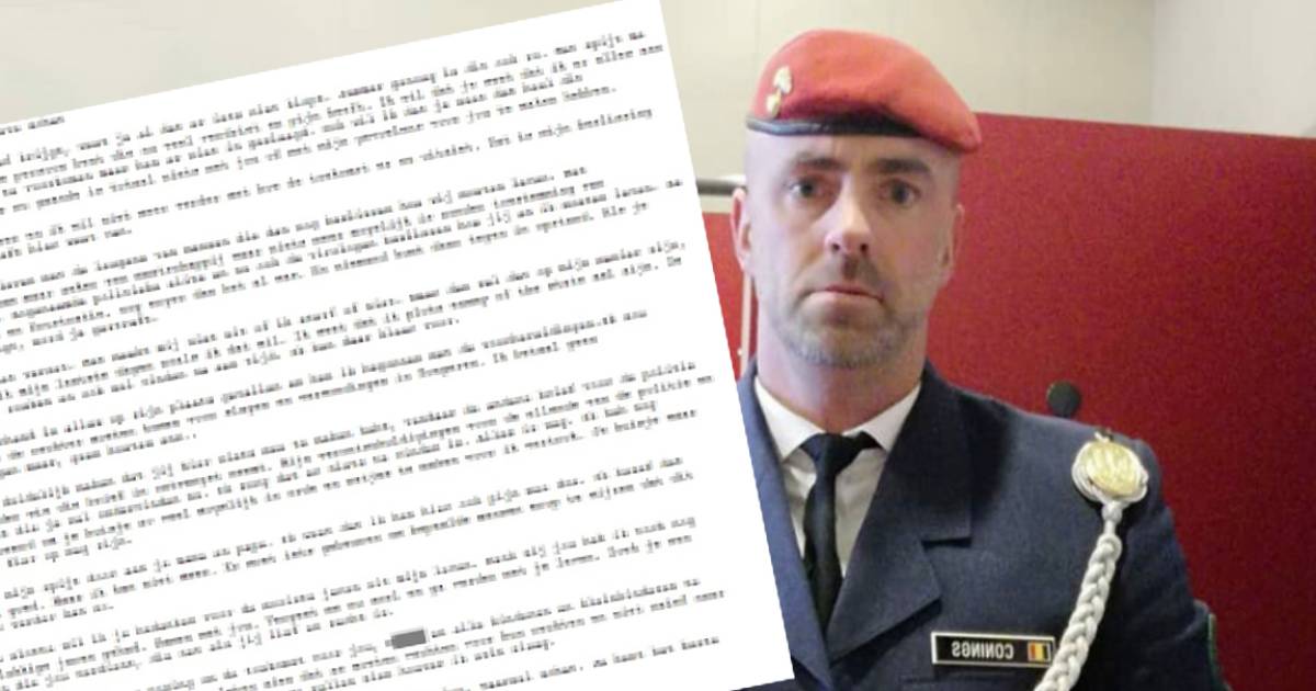 Conings In Afscheidsbrief Aan Vriendin Ik Zal Mijn Laatste Dagen Leven Zoals Ik Wil Jurgen Conings Hln Be
