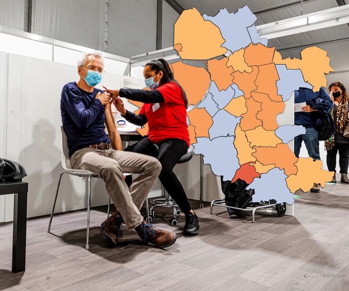 De coronakaart van 16 augustus in de Stentor-regio.
