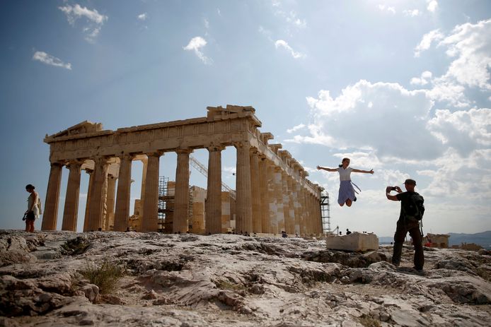 De Acropolis in Athene.