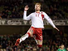 Blessé, Nicklas Bendtner est le grand absent de la liste danoise