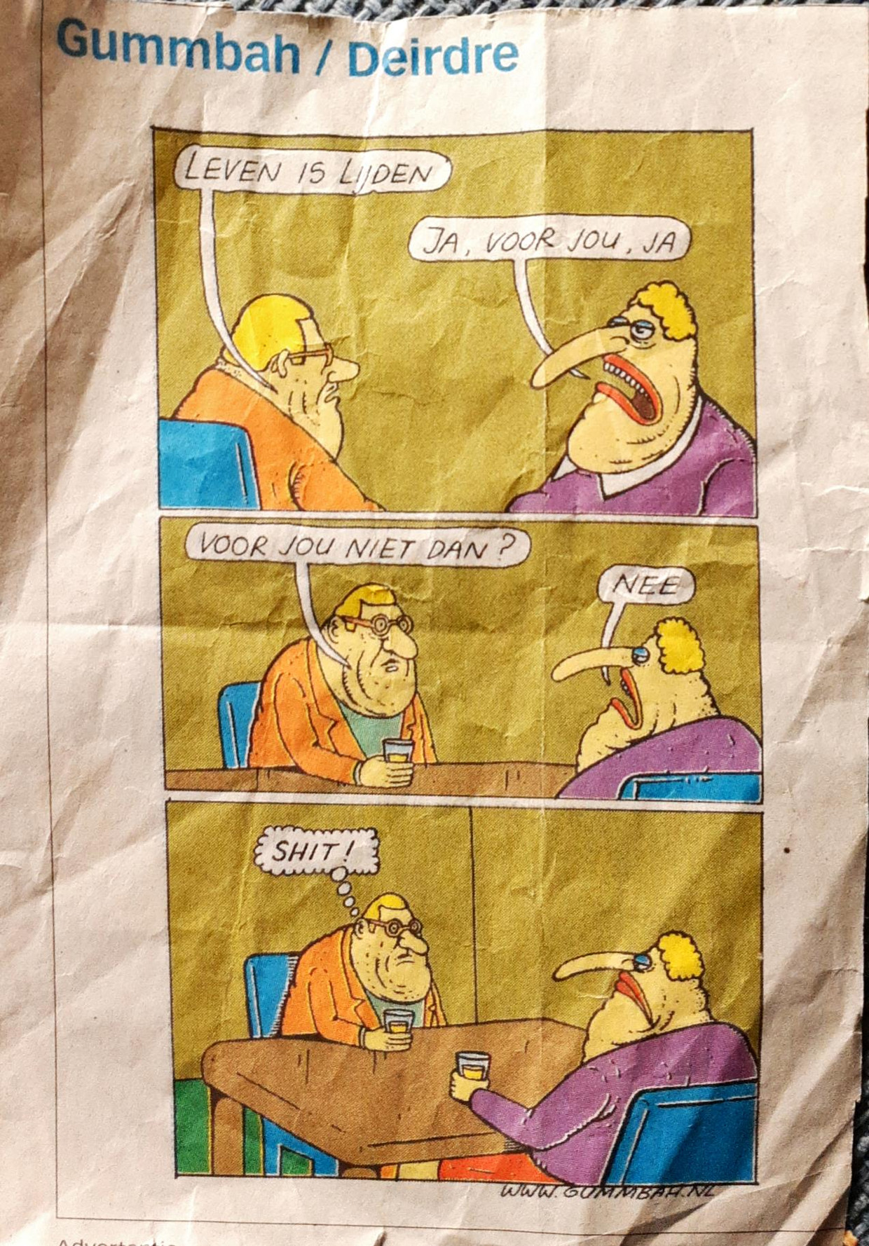 Favoriete Gummbah van Harry Wedema. Beeld Harry Wedema