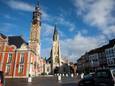 De Grote Markt in Sint-Truiden.