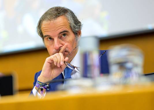 Rafael Grossi, de topman van het Internationaal Atoomenergieagentschap.