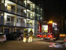 Keukenbrand in flatgebouw Nijkerk, een persoon naar het ziekenhuis