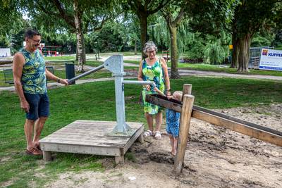 Laatste loodjes opknapbeurt Boudriepark Budel