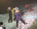 Beelden van de zware reddingsoperatie op de Elbrus.