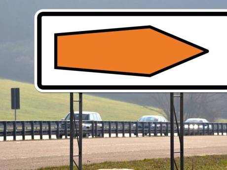 Dit betekenen de mysterieuze oranje pijlen langs de Duitse Autobahn
