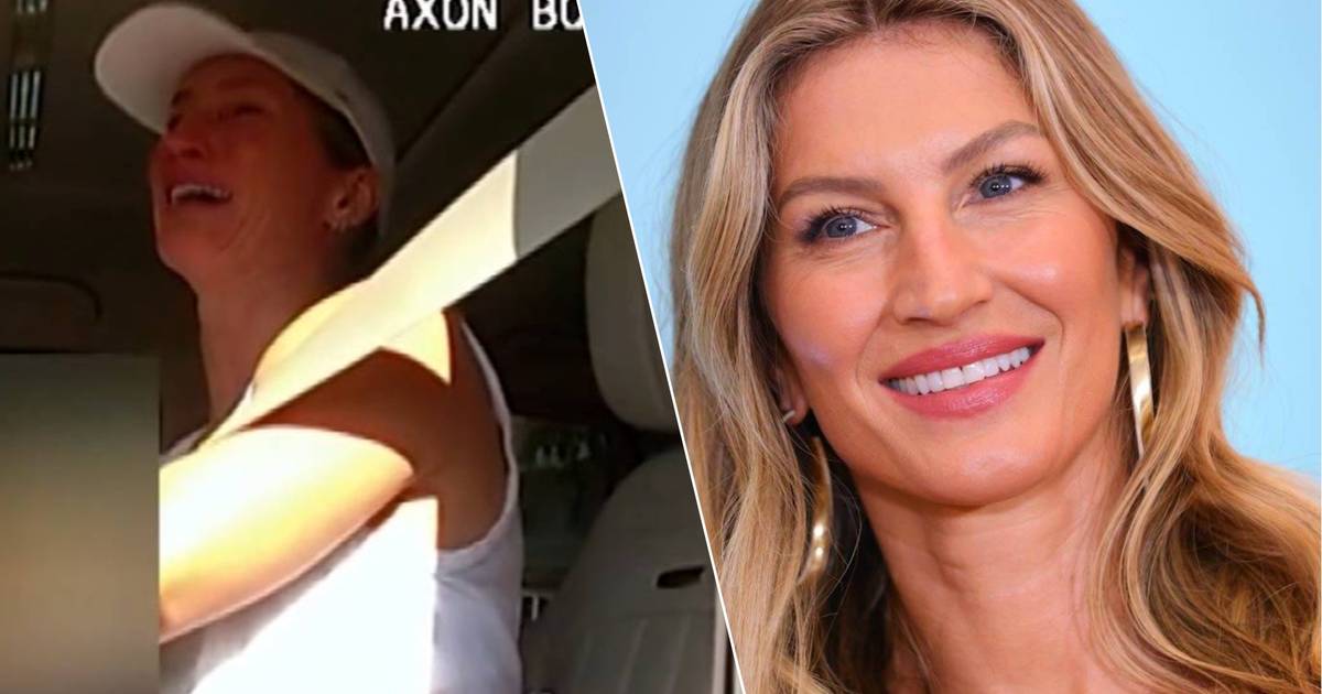 KIJK. Supermodel Gisele Bündchen barst in tranen uit wanneer politie ...