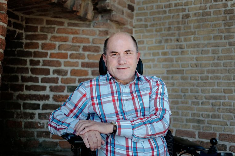 Hans van der Knijff was in 1996 een van de eersten die een pgb kreeg. Beeld Merlin Daleman