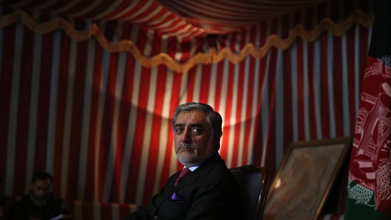 Abdullah, minister van Buitenlandse Zaken van 2001 tot 2006, staat hoog in de peilingen. Beeld ap