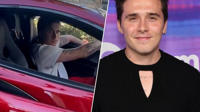 Brooklyn Beckham in het oog van de storm na TikTokvideo: “Hij maakte spek met eieren en denkt dat hij een chef is”