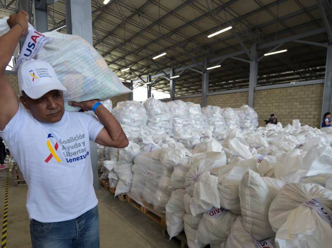Venezolaanse interim-president Guaidó: hulp gaat 23 februari Venezuela binnen