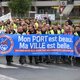 Omwonenden voeren actie voor sluiting 'jungle van Calais'