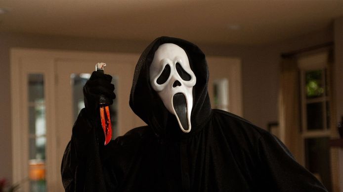 Ghostface uit 'Scream'.