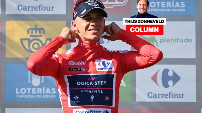 Column Thijs Zonneveld | De Vuelta is allang beslist, Evenepoel staat na de tijdrit twee lichtjaren voor