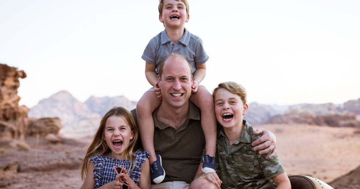 Prince William shares new photo with children to celebrate Father’s Day |  Royalty