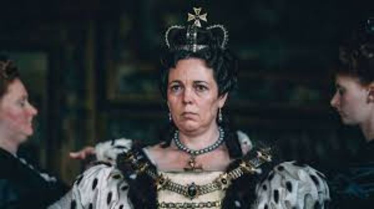 Olivia Colman als koningin Anne in ‘The Favourite’ Beeld 