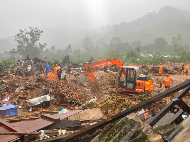 Twintig doden en 40-tal vermisten na aardverschuiving in India
