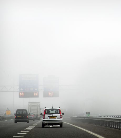 Code geel in noordelijke helft van het land vanwege dichte mist