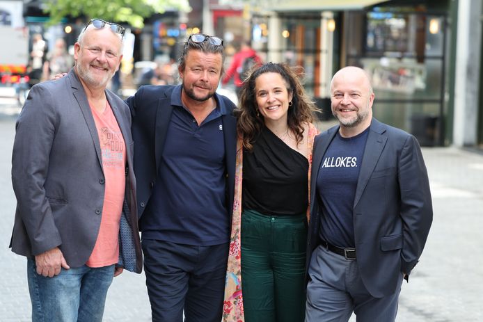 Luc Verhoeven, Brick van Dyck, Joyce Beulens, Sven de Ridder.