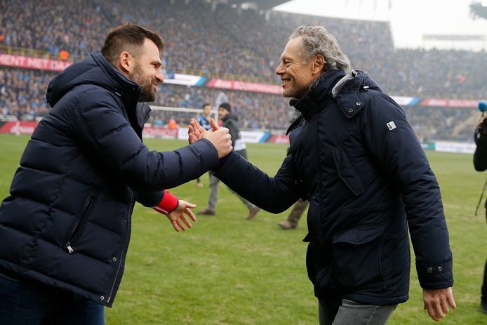 Ivan Leko en Michel Preud'homme: kijken zij straks elkaar al in de Supercup in de ogen?