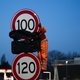 Grote bordenwisseltruc: in één weekend van 120 naar 100 km/u