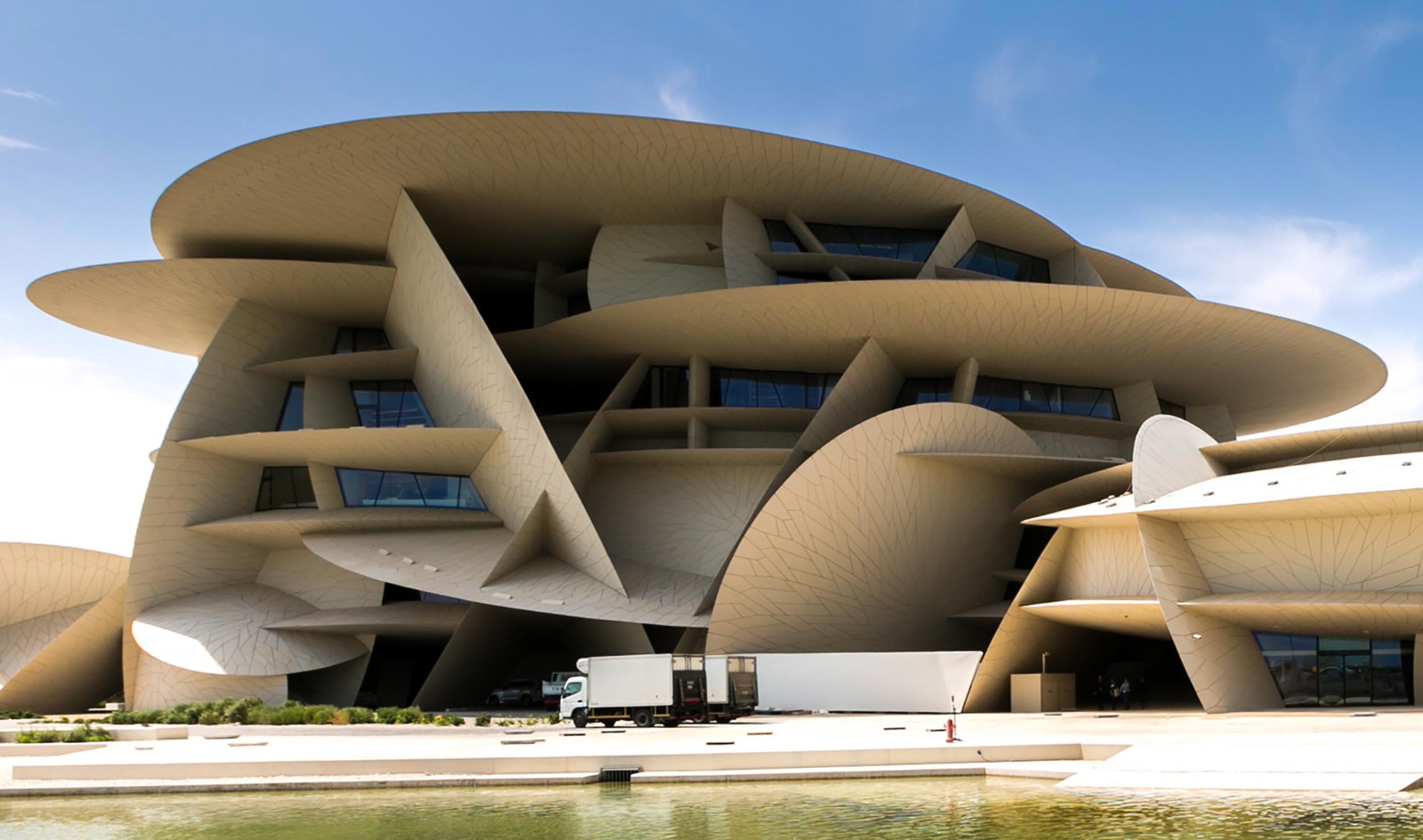 Het Nationale Museum in Qatar. Beeld EPA
