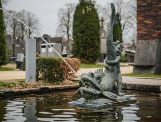 Kunstwerk ‘Fontein met Vis en Kind’ siert begraafplaats Sint-Jan