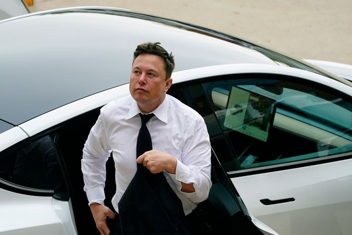 Teslabaas Elon Musk.