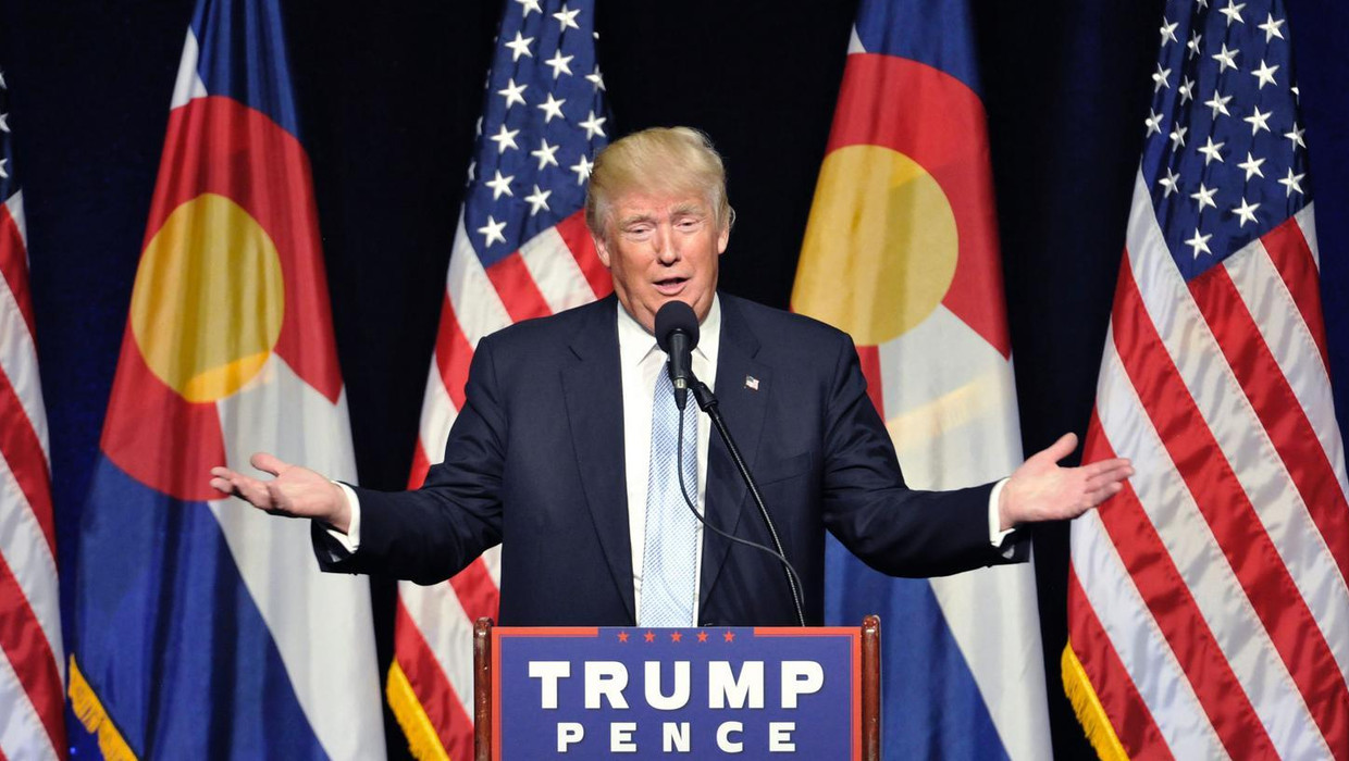 Presidentskandidaat Donald Trump. Beeld afp