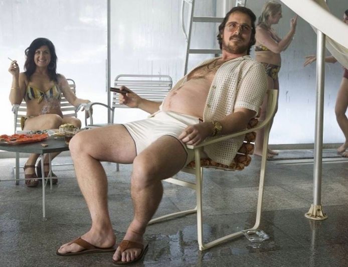 Christian Bale in 'American Hustle'.