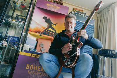 Jeroen Lips terug op het podium in thuisstad Oudenbosch: ‘Spelen in deze band is een droom die uitko
