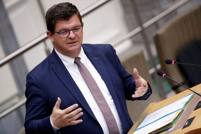 Vlaams minister van Financiën Bart Tommelein (Open Vld)