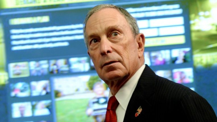 Burgemeestere Bloomberg van New York. Beeld epa