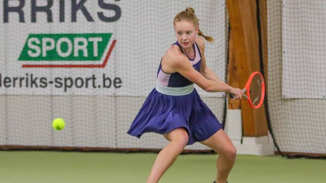 Indoorkampioenschappen Tennis Vlaanderen in Alken: Yana Meermans vlot naar laatste acht