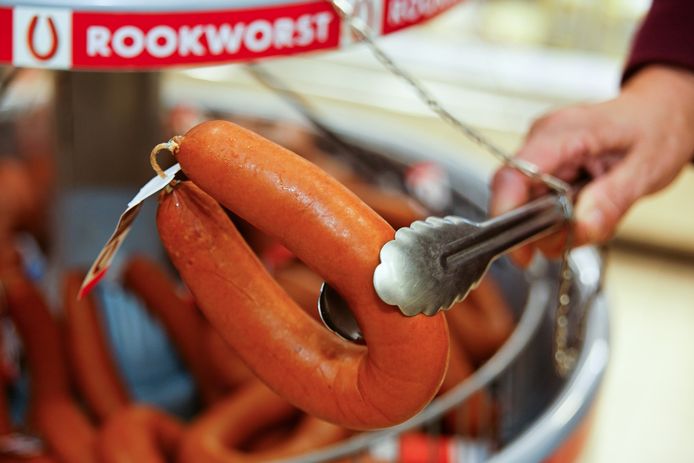 Hema kwam vorig jaar met ookworst: een vegetarische variant van de bekende rookworst.