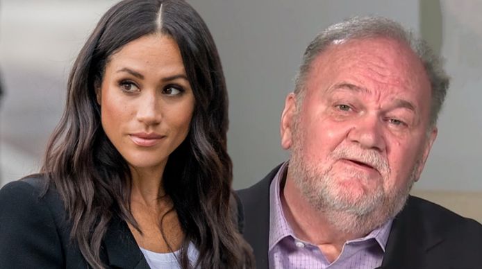 Thomas Markle en zijn dochter Meghan.