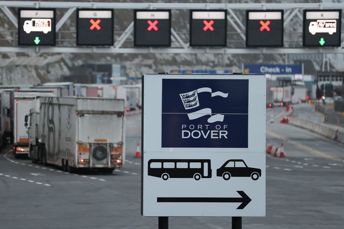De haven van Dover