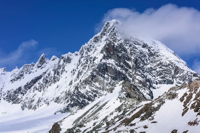 Archiefbeeld: uitzicht op de Grossglockner die met zijn 3,798 meter de hoogste berg van Oostenrijk is.