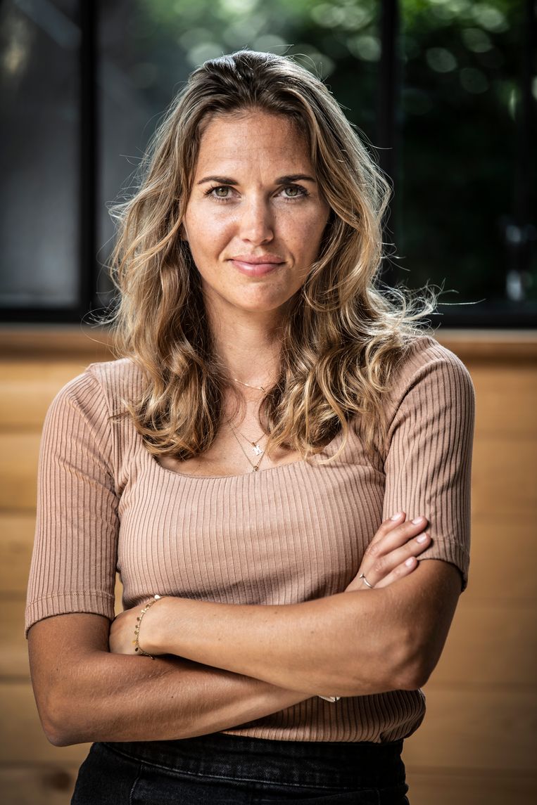 Ine Beyen: ‘Oliver Naesen wordt papa: daar krijgen renners vleugels van.’ Beeld Marco Mertens