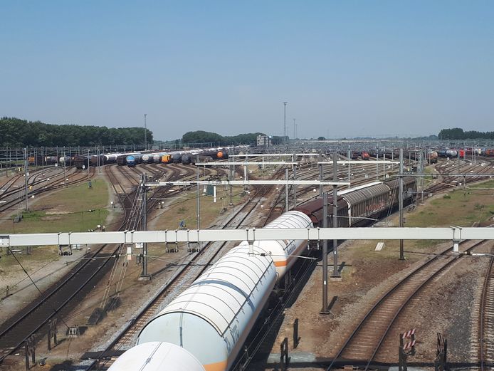 Rangeerterrein Kijfhoek in Zwijndrecht