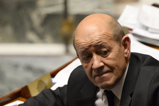Jean-Yves Le Drian, ministre français de la Défense.